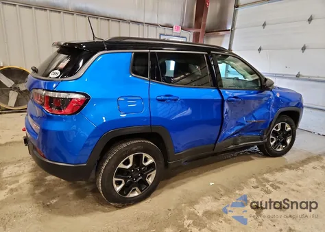 2018 Jeep Compass Trailhawk z USA, uszkodzony, nr VIN 3C4NJDDBXJT147422